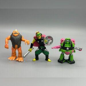 Lot of 3 vintage 1991 Galoob Trash Bag Bunch